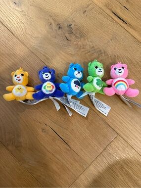 NWOT Mini Care Bear Plush Set